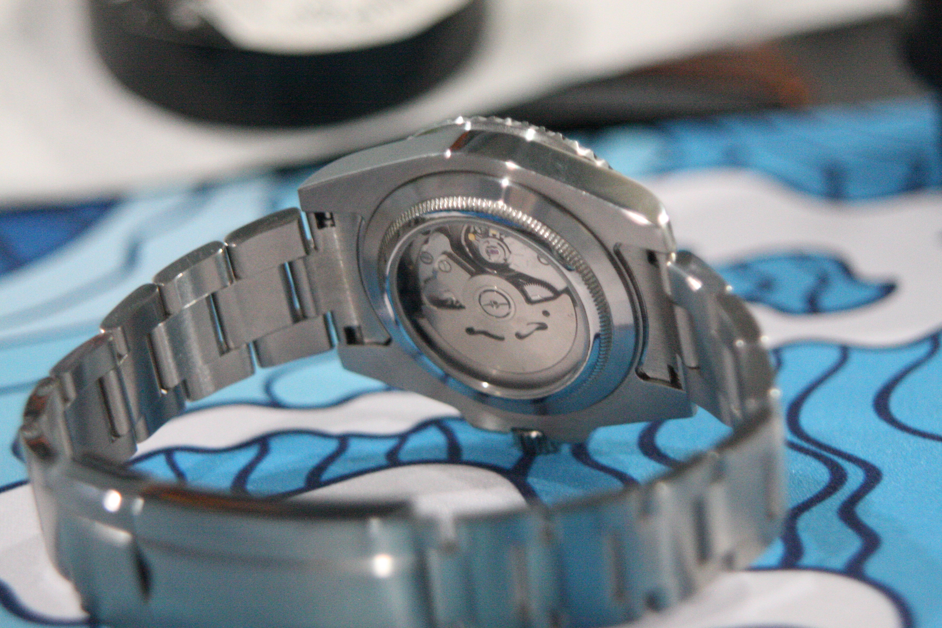 Black Submariner – 40mm Automatic Diver | NH35 | Ceramic Bezel