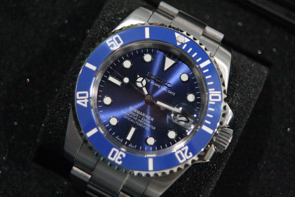 Smurf Submariner – 40mm Automatic Diver | NH35 | Ceramic Bezel